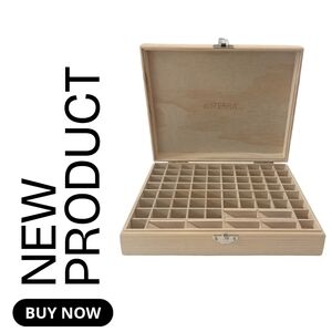 NEW doTERRA Wooden Essential Oil Prefume Storage Box XL